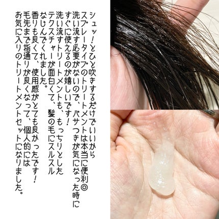 リバイブ ノーウォッシュトリートメント ダメージリペア/Healing bird/アウトバストリートメントを使ったクチコミ(4枚目)