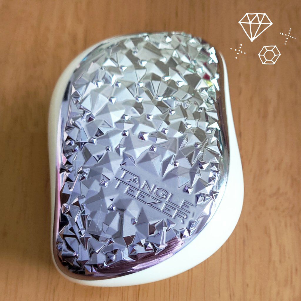 コンパクトスタイラー ジェムロックライラック/TANGLE TEEZER/ヘアブラシを使ったクチコミ（3枚目）