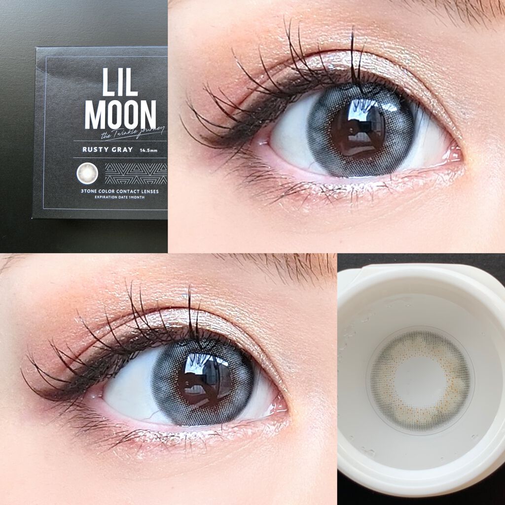 LIL MOON 1day/LILMOON/ワンデー(1DAY)カラコンを使ったクチコミ(4枚目)