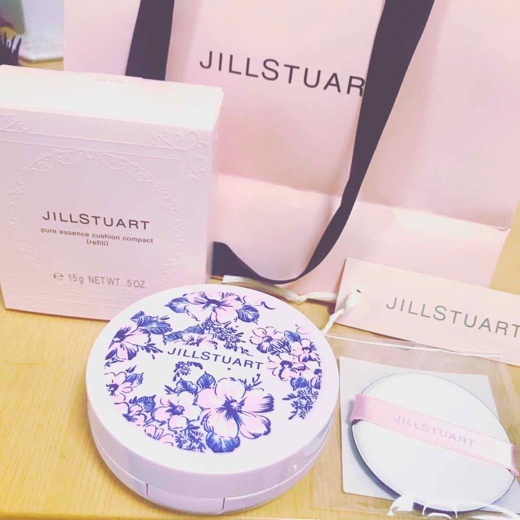 ピュアエッセンス クッションコンパクト/JILL STUART/クッションファンデーションを使ったクチコミ(1枚目)