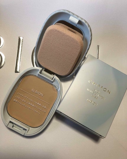 アルビオン スノー ホワイト シフォン/ALBION/パウダーファンデーションを使ったクチコミ(1枚目)