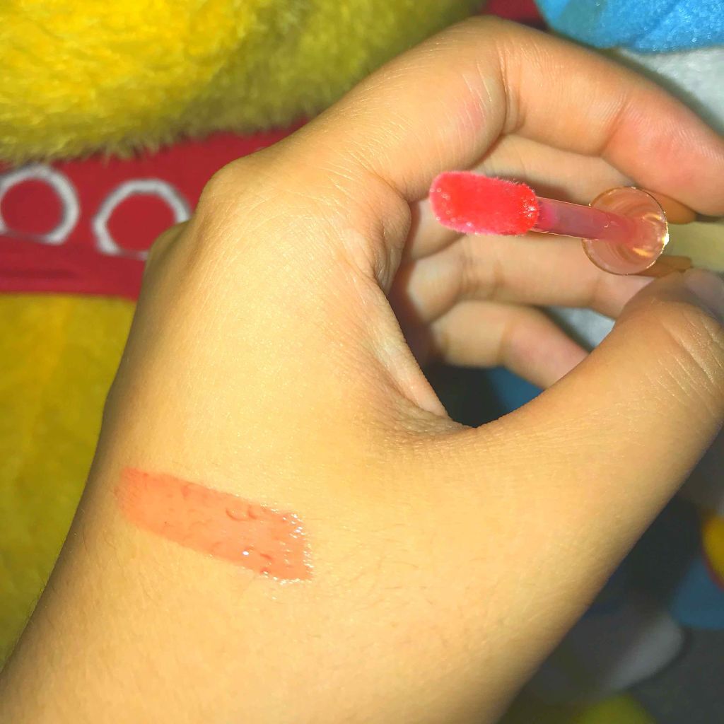 リップティントシロップ/キャンメイク/リップティントを使ったクチコミ（3枚目）