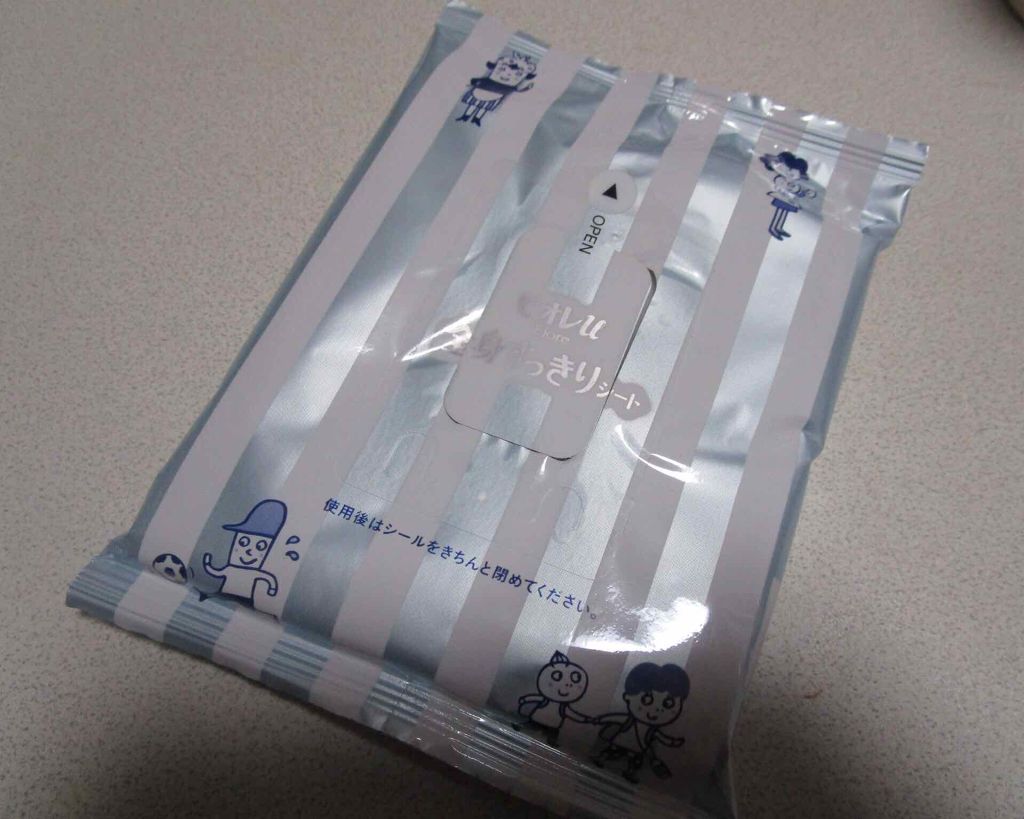 全身すっきりシート/ビオレu/ボディシートを使ったクチコミ(1枚目)