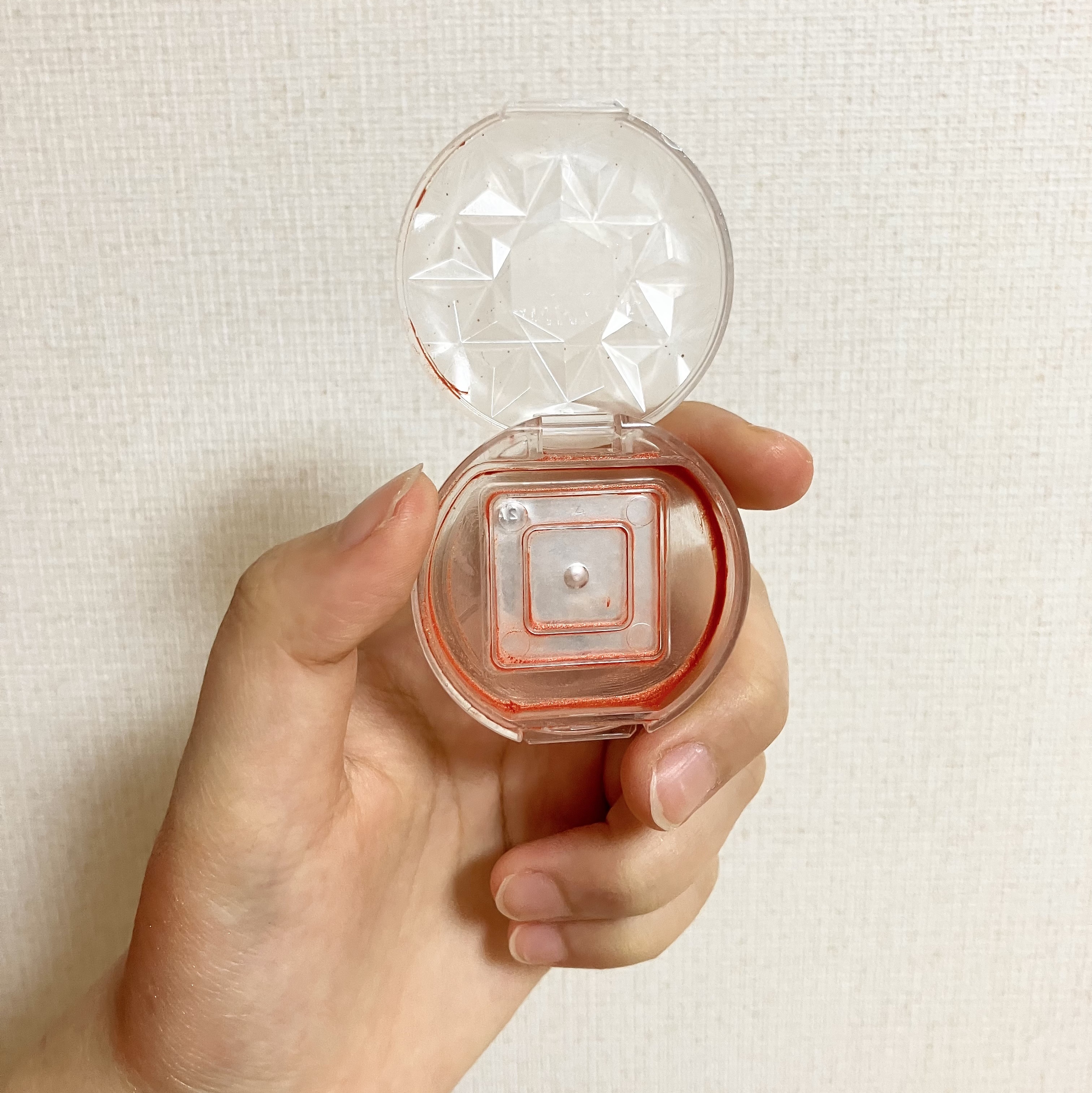 クリームチーク 22 みかんシャーベット/キャンメイク/ジェル・クリームチークを使ったクチコミ（2枚目）