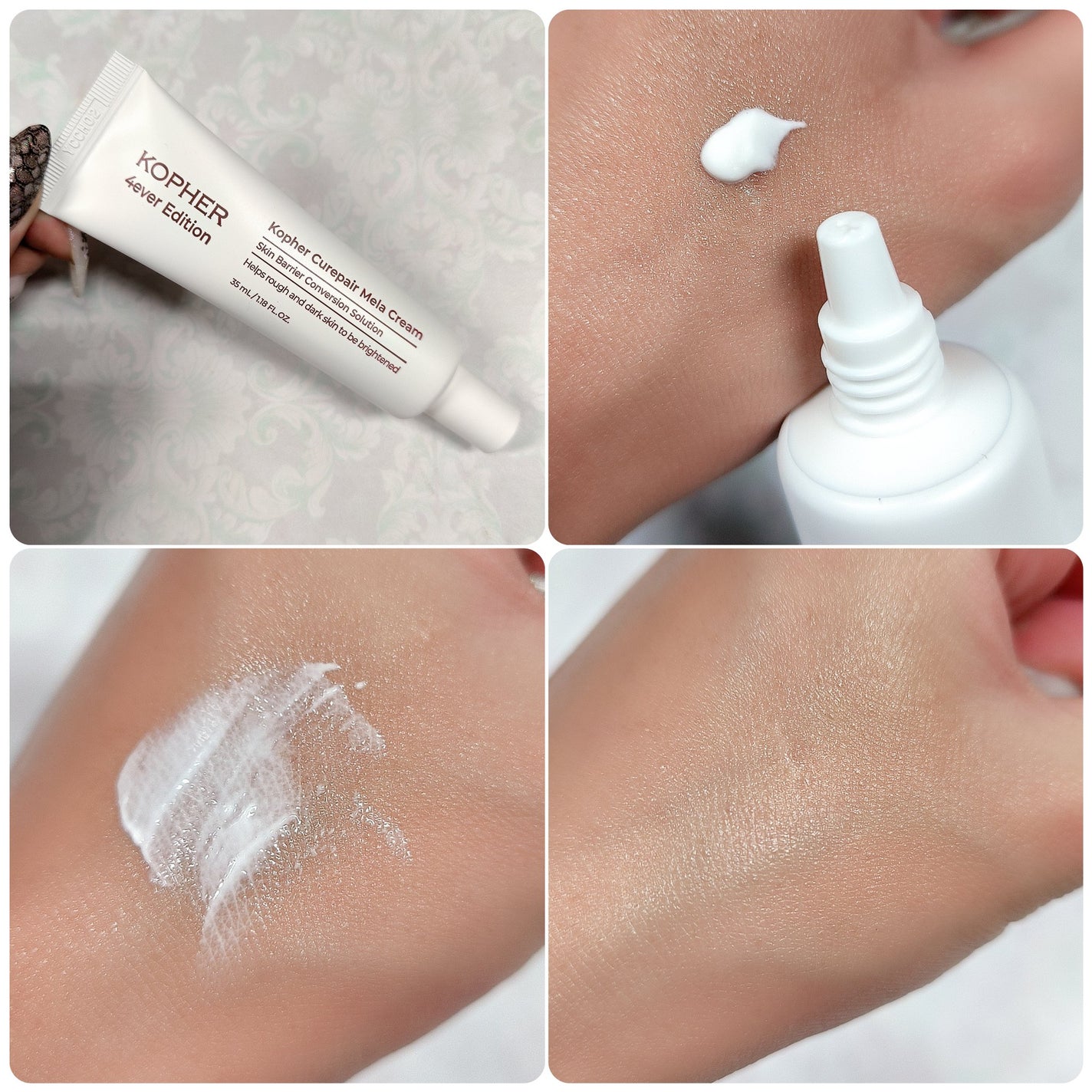 CUREPAIR MELA CREAM /KOPHER/フェイスクリームを使ったクチコミ(2枚目)