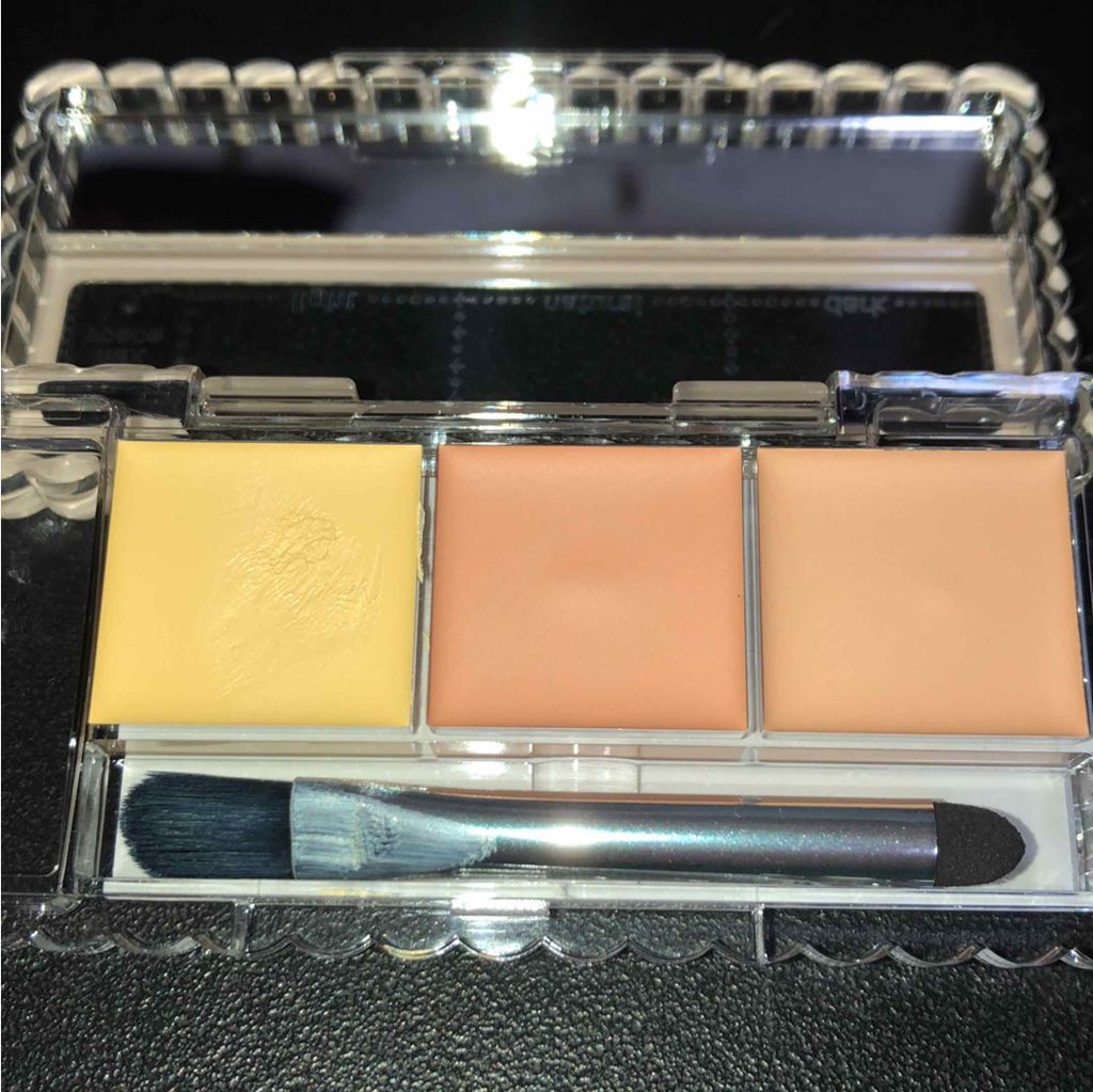 カラーミキシングコンシーラー/キャンメイク/パレットコンシーラーを使ったクチコミ（2枚目）