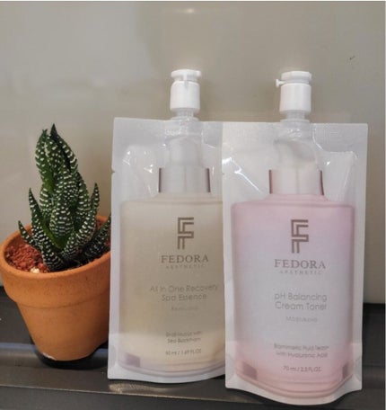 pH バランシング クリーム トナー/FEDORA AESTHETIC/化粧水を使ったクチコミ(2枚目)