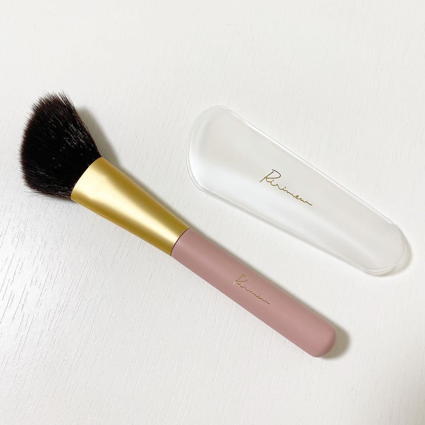 チークフィックスブラシ/Ririmew/メイクブラシを使ったクチコミ(2枚目)