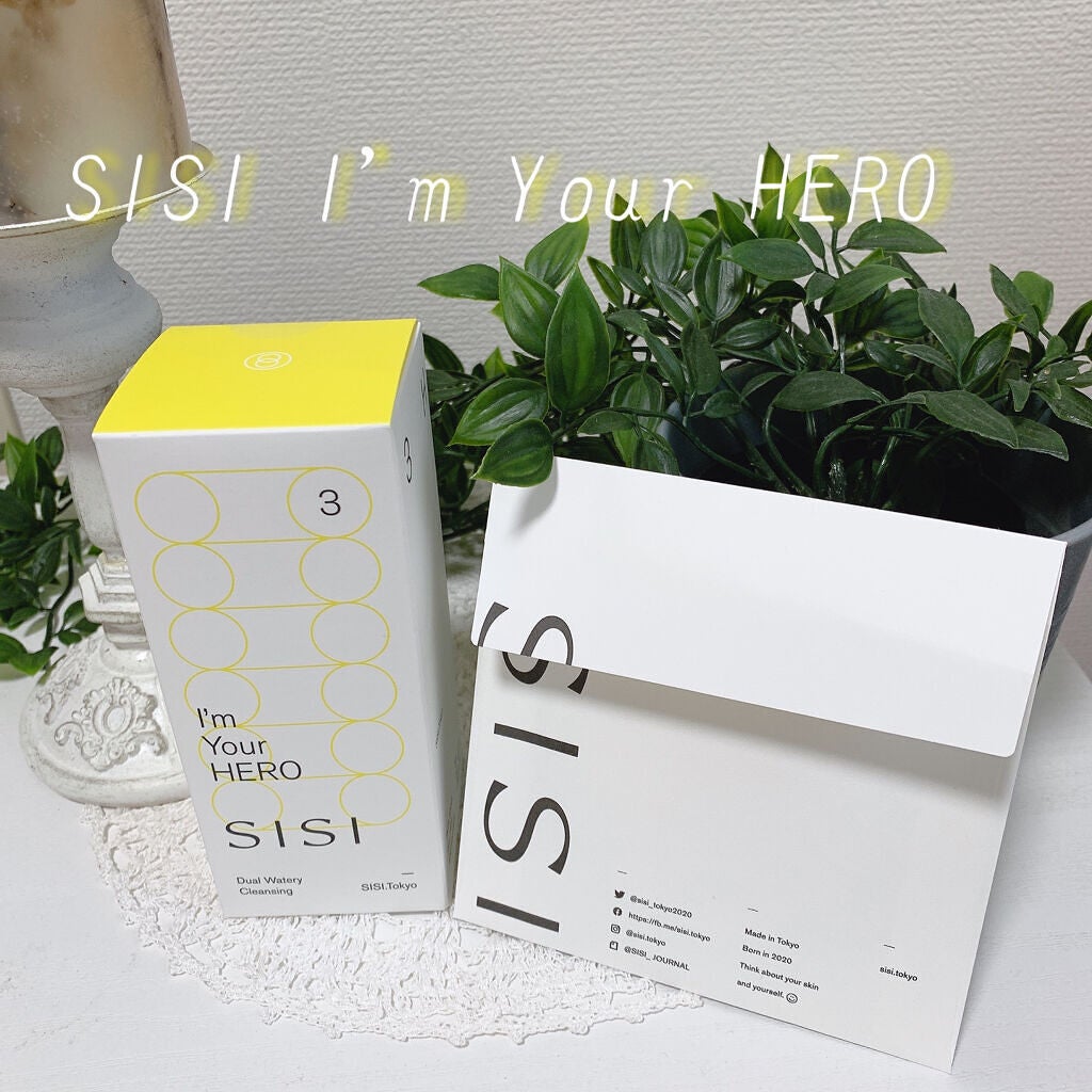アイムユアヒーロー/SISI/クレンジングウォーターを使ったクチコミ(1枚目)