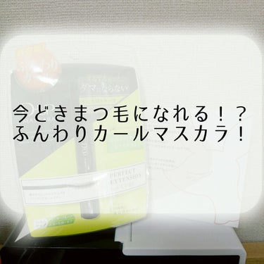 パーフェクトエクステンション マスカラ for カール/D-UP/マスカラを使ったクチコミ（1枚目）