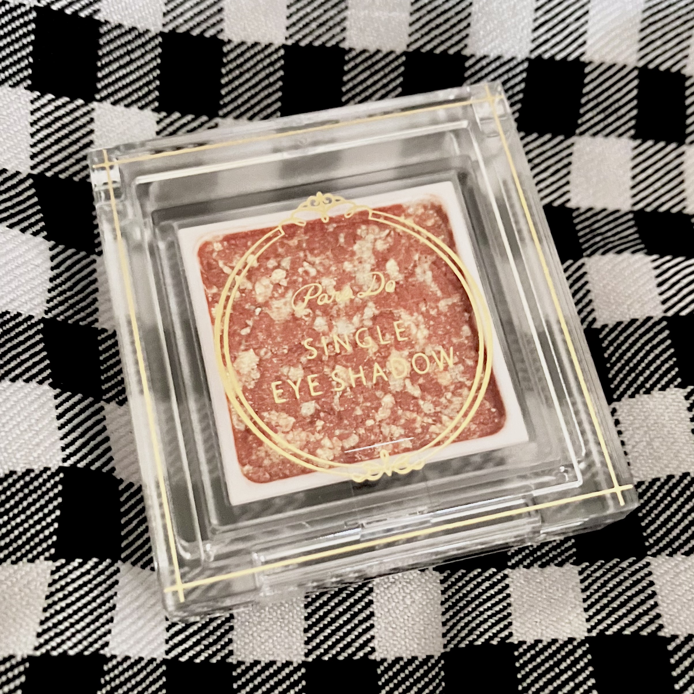 パラドゥ シングルアイシャドウ	 OR02 アイシーオレンジ/パラドゥ/単色アイシャドウを使ったクチコミ（1枚目）