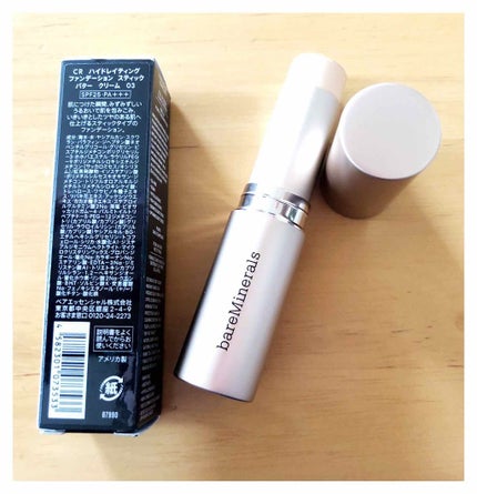 CR ハイドレイティング ファンデーション スティック/bareMinerals/その他ファンデーションを使ったクチコミ(2枚目)