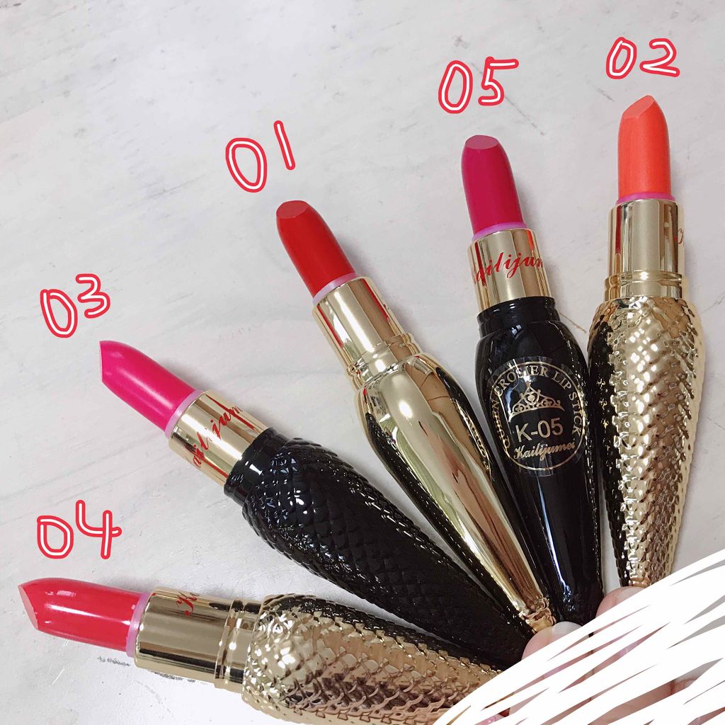 クイーンクロージャー/Kailijumei/口紅を使ったクチコミ（2枚目）