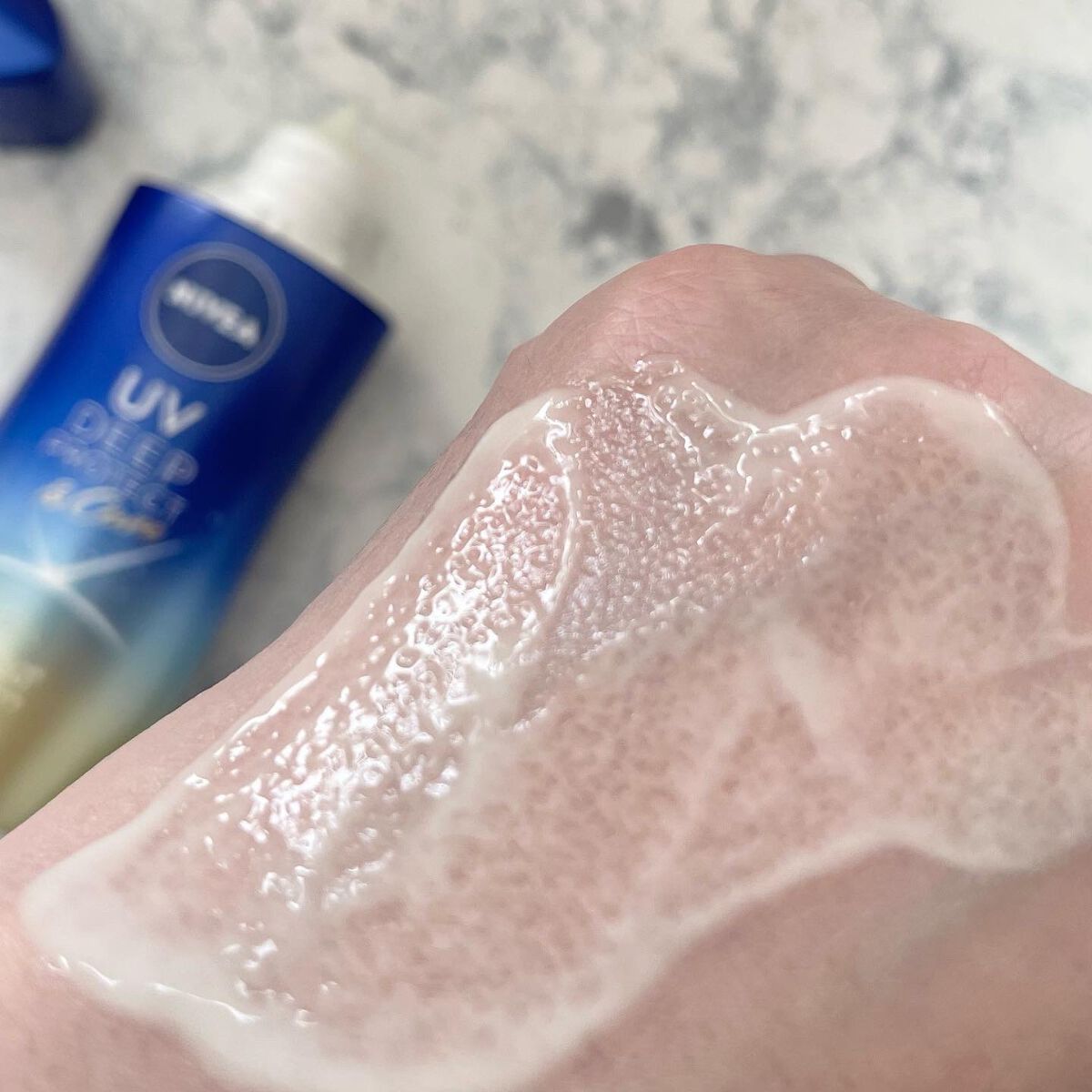 ニベアUV ディープ プロテクト&ケア ジェル/ニベア/日焼け止めジェルを使ったクチコミ(6枚目)