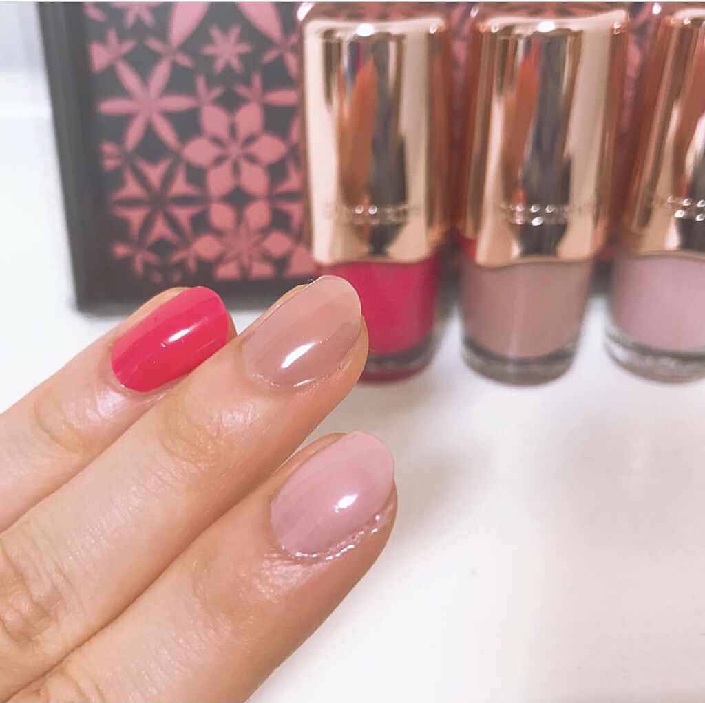 ネイルエナメル BE842/DECORTÉ/マニキュアを使ったクチコミ（2枚目）