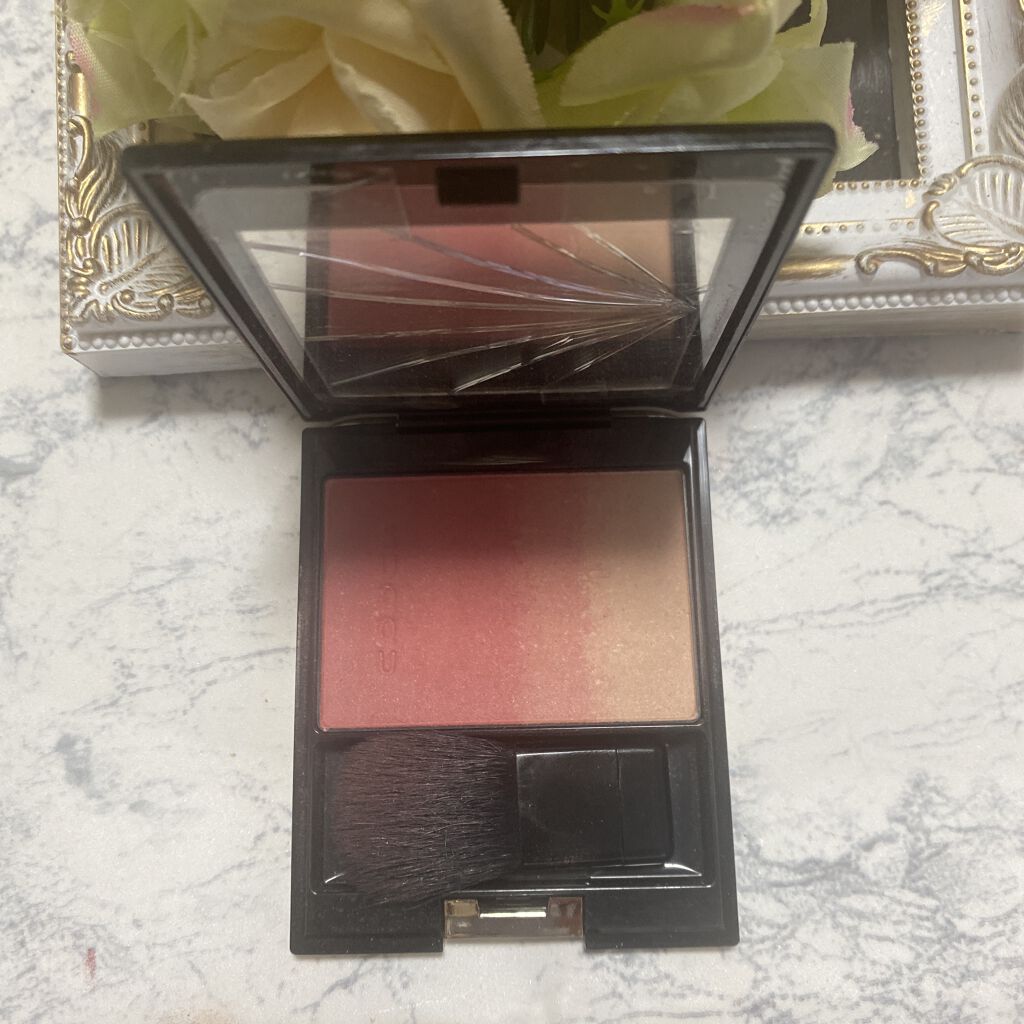 ピュア カラー ブラッシュ 10 淡靄 -USUMOYA/SUQQU/パウダーチークを使ったクチコミ（1枚目）