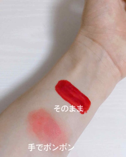 ディアダーリン ウォータージェルティント (アイスティント)/ETUDE/口紅を使ったクチコミ(2枚目)