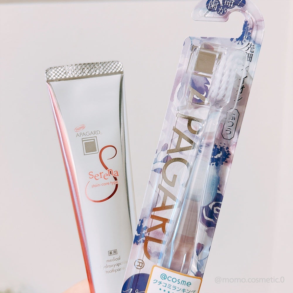 アパガードクリスタル歯ブラシ/アパガード/歯ブラシを使ったクチコミ(1枚目)