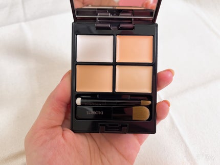 トーンパーフェクティング パレット/DECORTÉ/パレットコンシーラーを使ったクチコミ(4枚目)