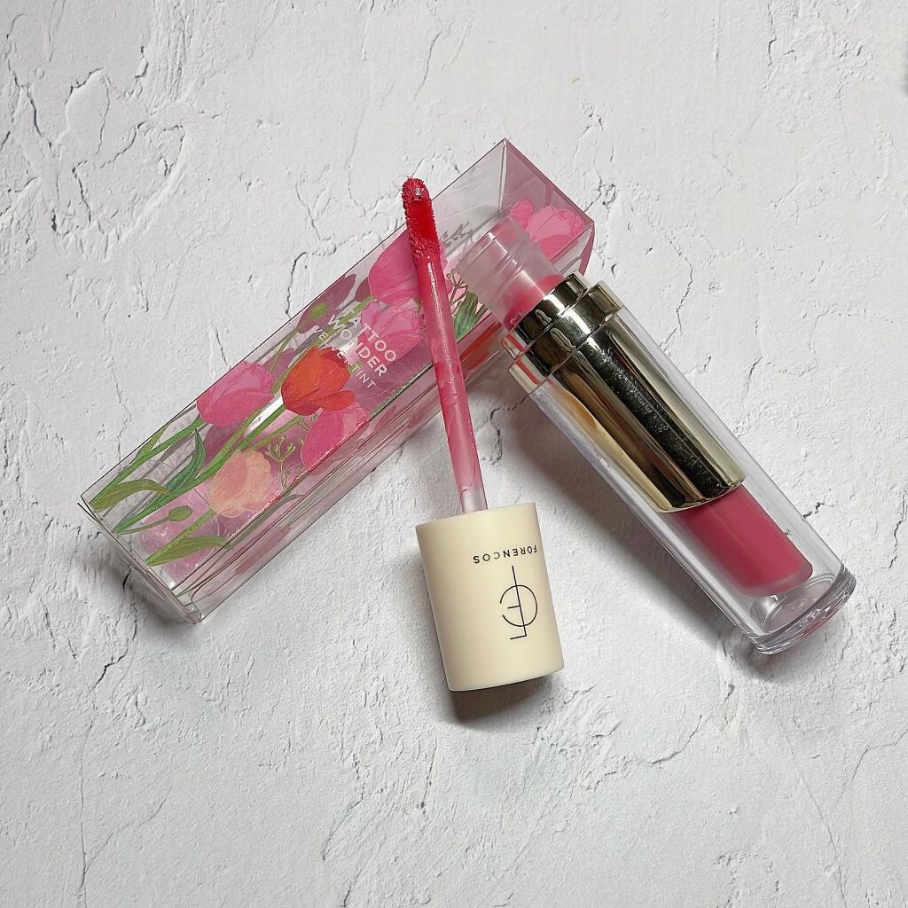 タトゥーベルベットティント #38 アリス/フォレンコス/リップティントを使ったクチコミ（2枚目）