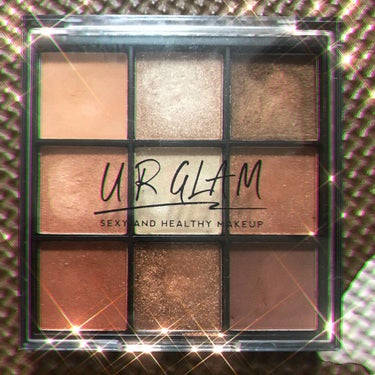 UR GLAM　BLOOMING EYE COLOR PALETTE/U R GLAM/パウダーアイシャドウを使ったクチコミ（1枚目）