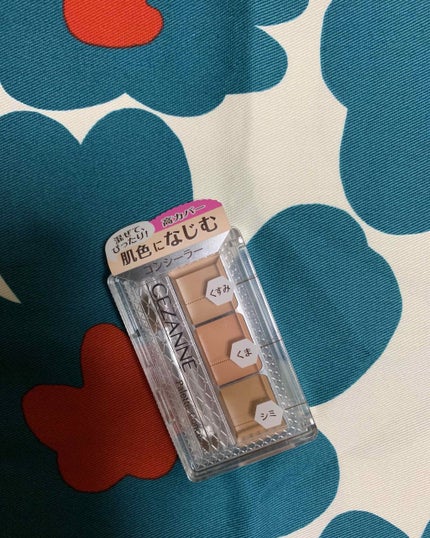 パレットコンシーラー/CEZANNE/パレットコンシーラーを使ったクチコミ(1枚目)