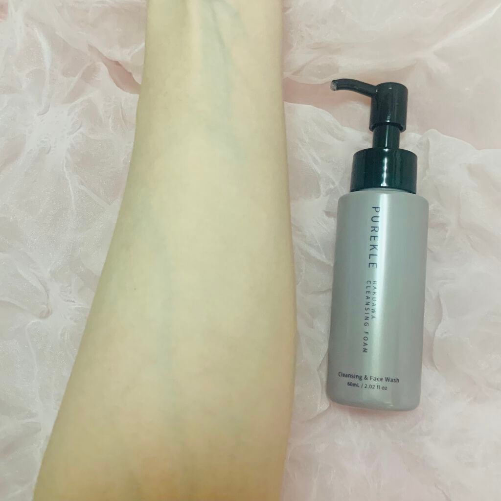 らん on LIPS 「ピュアクル『ラクアワクレンジングフォーム』黒泡クレンジングで毛..」(6枚目)