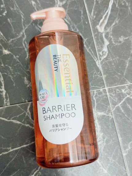 ザビューティ 髪のキメ美容素髪を守る バリアシャンプー/コンディショナー/エッセンシャル/シャンプー・コンディショナーを使ったクチコミ(2枚目)