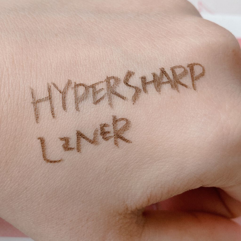ハイパーシャープ ライナー R/MAYBELLINE NEW YORK/リキッドアイライナーを使ったクチコミ（3枚目）