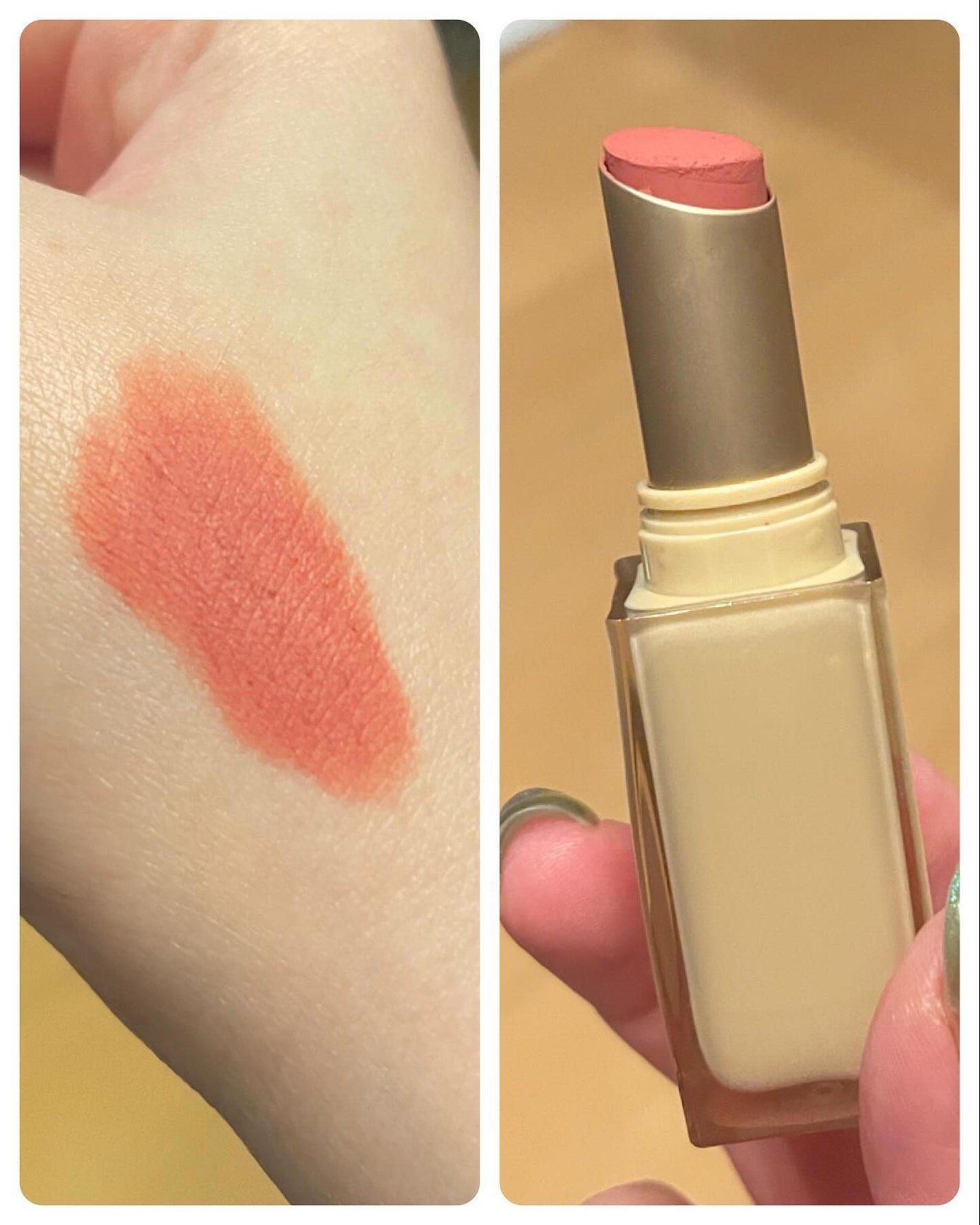 グロウフルールチークス(ブレンドタイプ)/キャンメイク/パウダーチークを使ったクチコミ(3枚目)