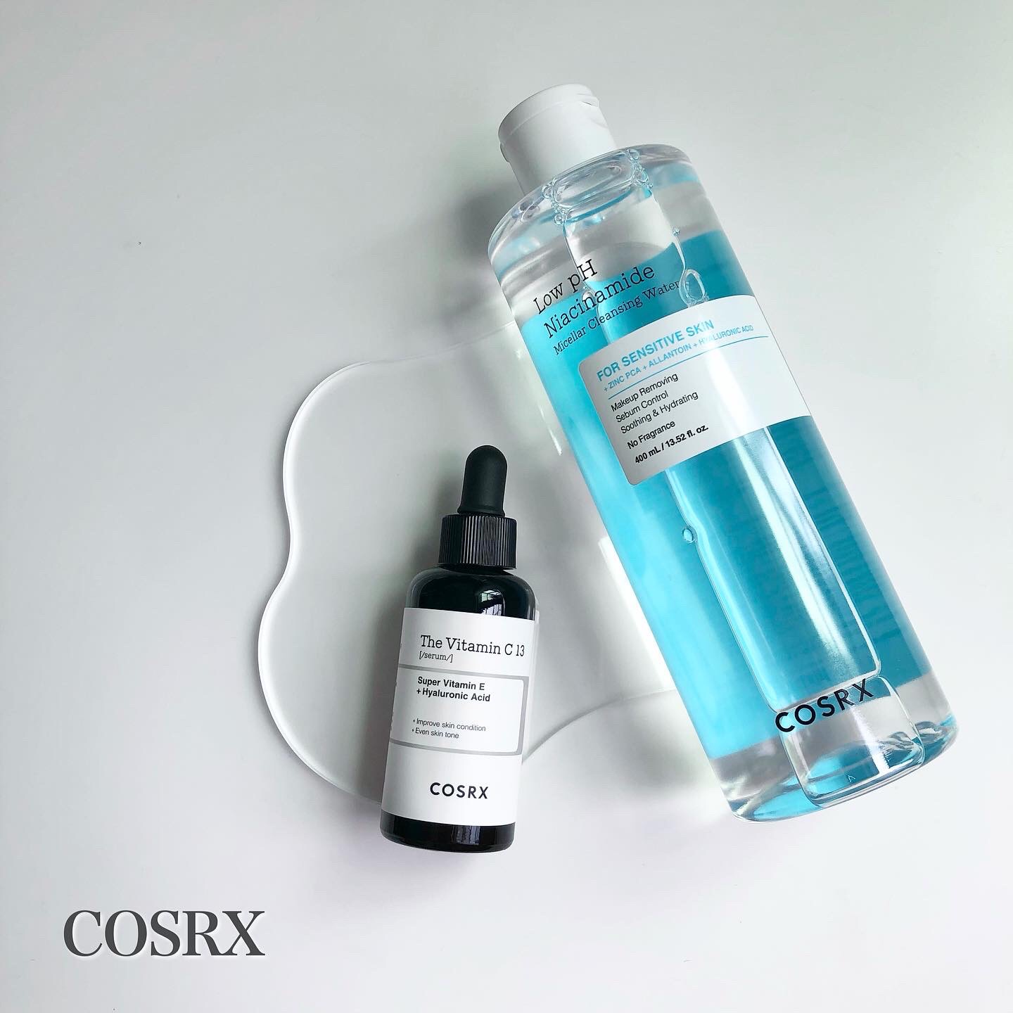 弱酸性 ナイアシンアミド ミセラークレンジングウォーター/COSRX/クレンジングウォーターを使ったクチコミ（1枚目）