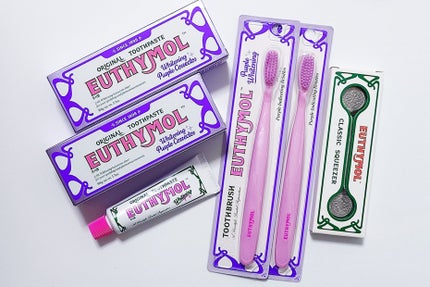 ホワイトパープル歯みがき ピーチフローラルミントの香り/EUTHYMOL/歯磨き粉を使ったクチコミ(1枚目)