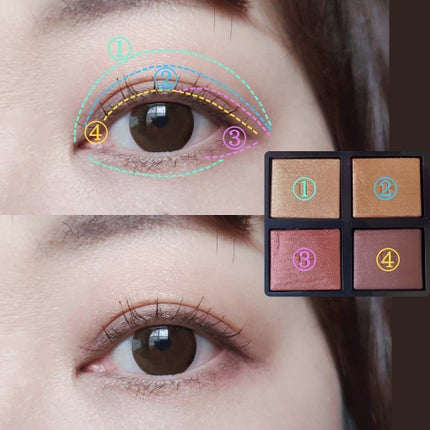 アイ カラー クォード/TOM FORD BEAUTY/アイシャドウパレットを使ったクチコミ(3枚目)