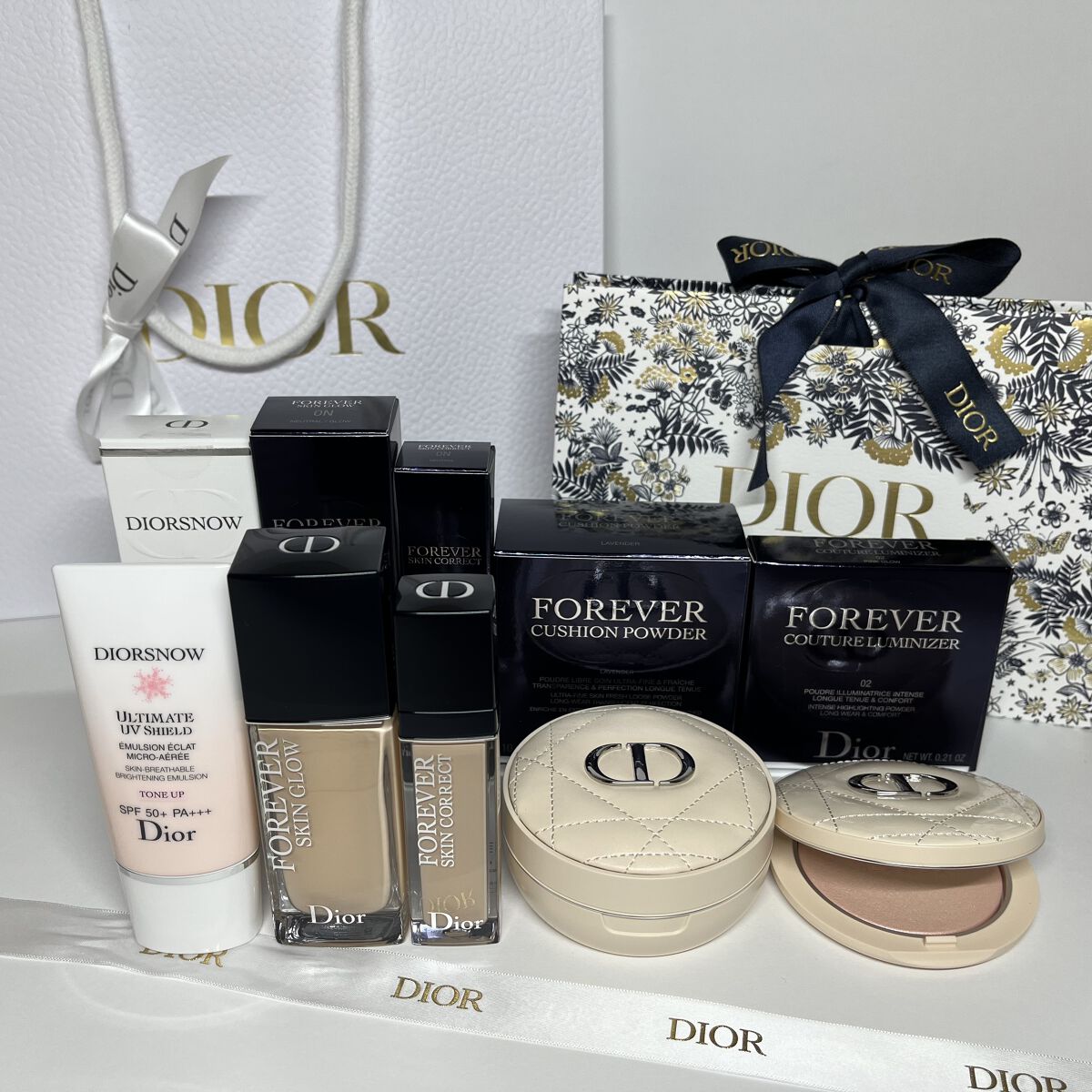 【旧】スノー UVシールド トーンアップ 50+/Dior/日焼け止めミルクを使ったクチコミ（1枚目）