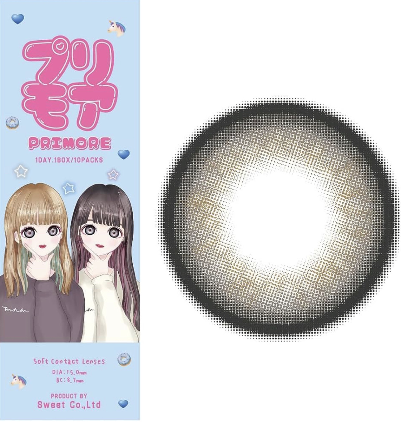 PRIMORE 1day/PRIMORE/カラーコンタクトレンズを使ったクチコミ（1枚目）