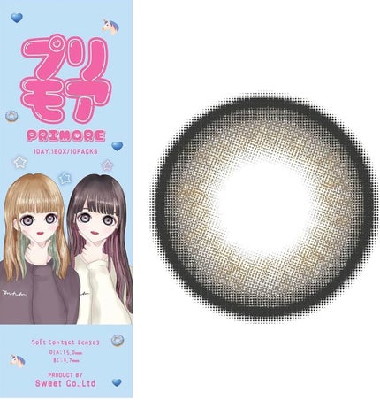 PRIMORE 1day/PRIMORE/カラーコンタクトレンズを使ったクチコミ(1枚目)