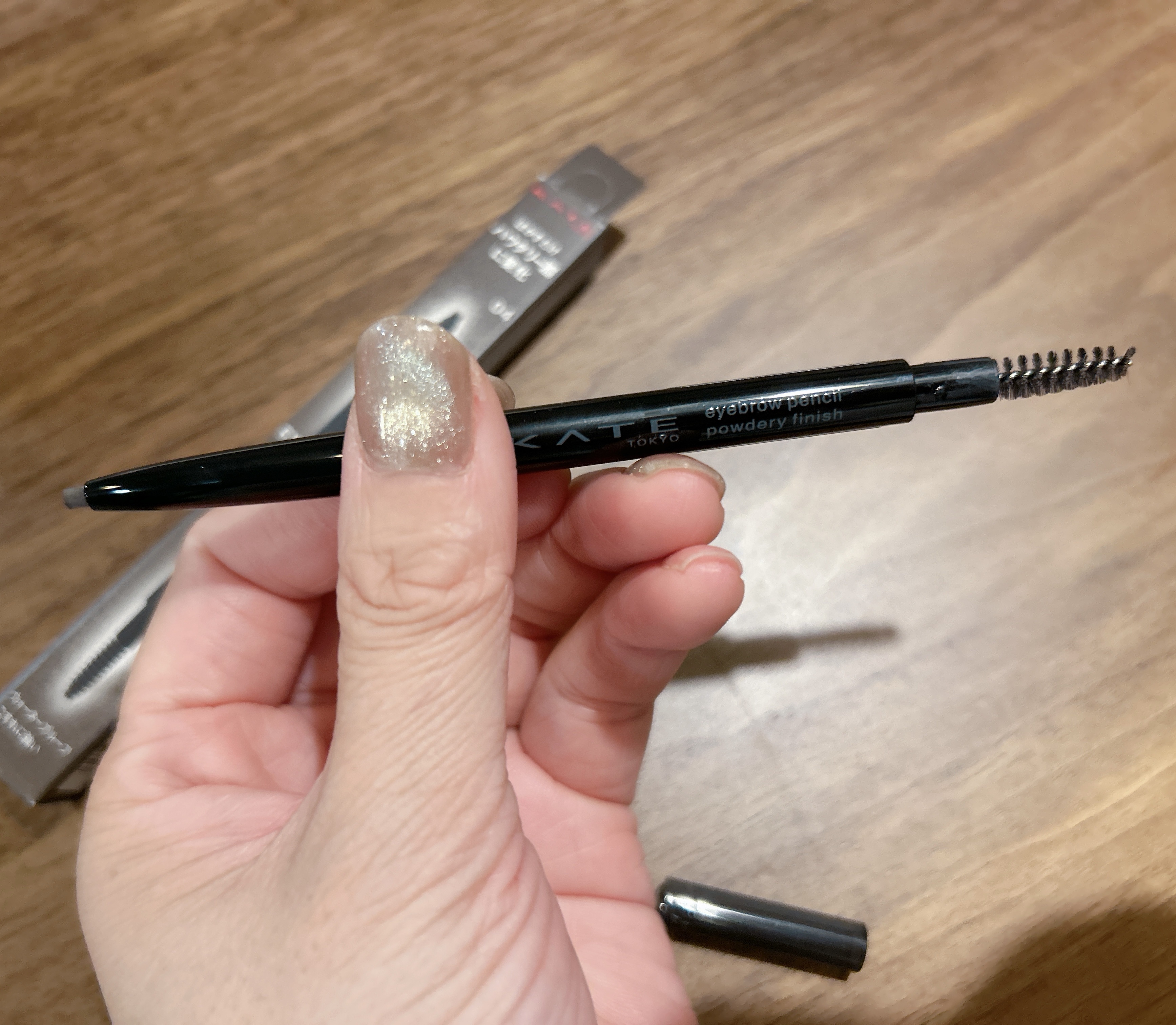 ケイト アイブロウペンシル(パウダリーフィニッシュ)/KATE/アイブロウペンシルを使ったクチコミ（2枚目）