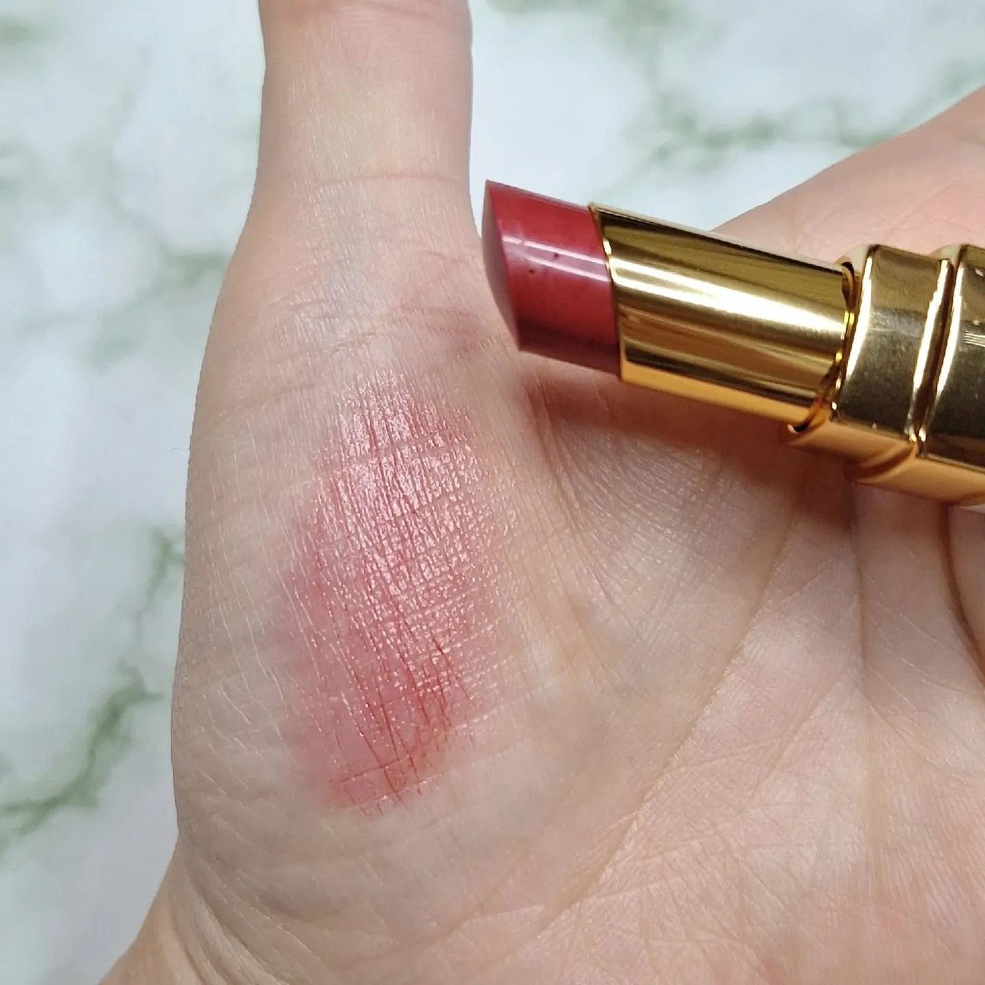 シャネル ルージュ ココ ボーム/CHANEL/口紅を使ったクチコミ(4枚目)