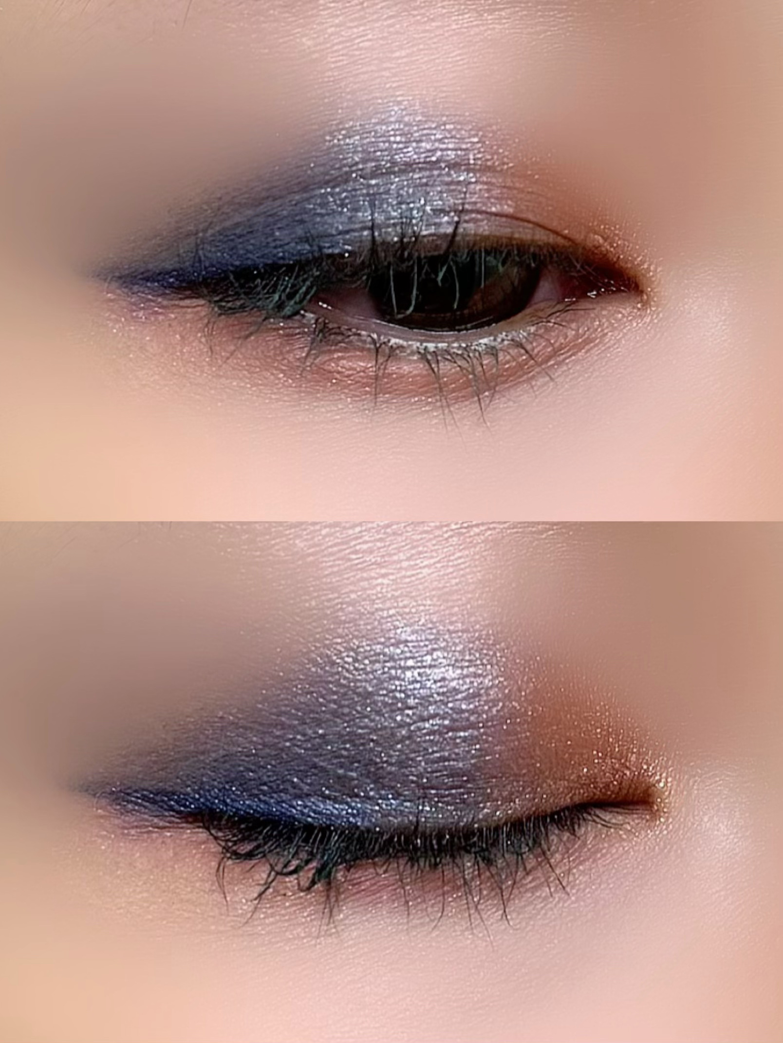 ヴィセ アヴァン シングルアイカラー 037 INDIGO/Visée/単色アイシャドウを使ったクチコミ（3枚目）