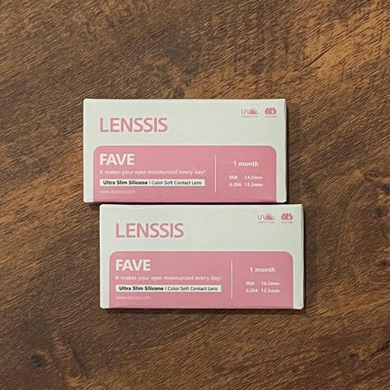 フェイヴ シリーズ/LENSSIS/カラーコンタクトレンズを使ったクチコミ(4枚目)