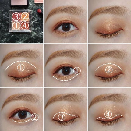 shadow palette /ColourPop/アイシャドウパレットを使ったクチコミ(4枚目)