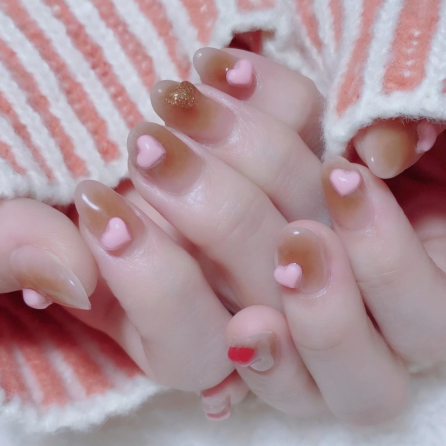 なかやまちえこ on LIPS 「Heart♡⠀⠀@risa_risa_risadayo⠀#na..」(1枚目)