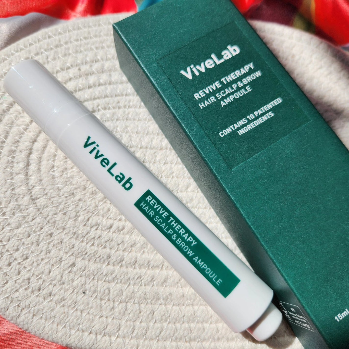 リバイブセラピー ヘアスカルプ &ブロウアンプル/ViveLab/頭皮ローションを使ったクチコミ(1枚目)