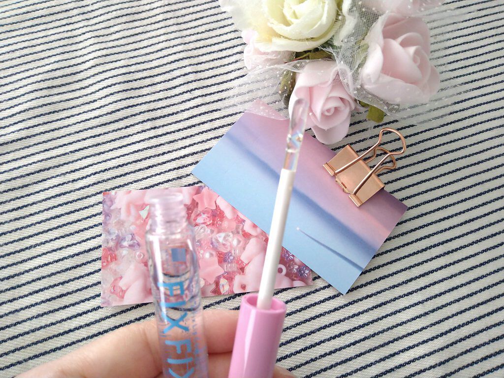 プランプ&フィックスリップコート/メイクハック/リップグロスを使ったクチコミ（2枚目）