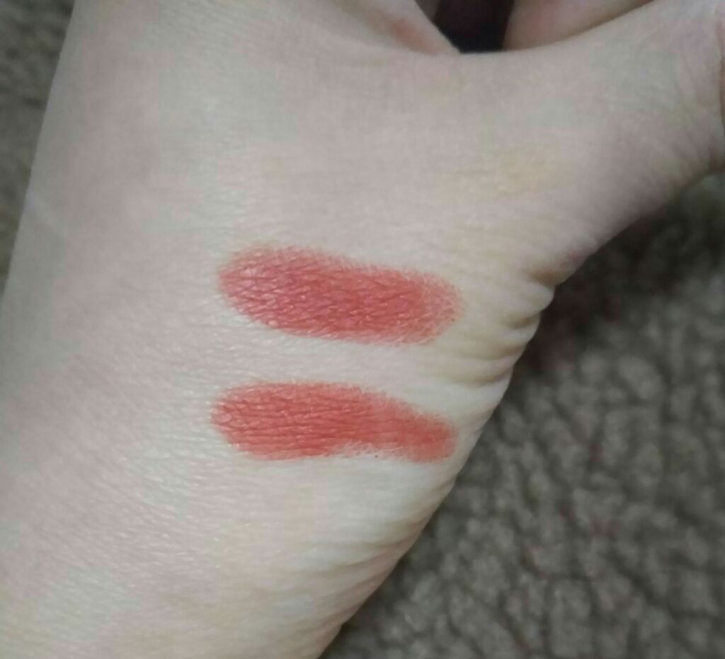 カンコレ マットリップスティック/DAISO/口紅を使ったクチコミ（2枚目）