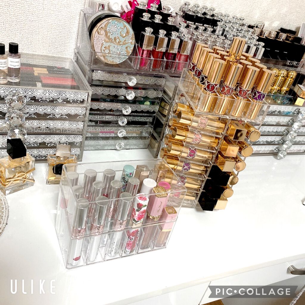 ルージュ ヴォリュプテ シャイン/YVES SAINT LAURENT BEAUTE/口紅を使ったクチコミ(7枚目)