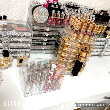 ルージュ ヴォリュプテ シャイン/YVES SAINT LAURENT BEAUTE/口紅を使ったクチコミ(7枚目)