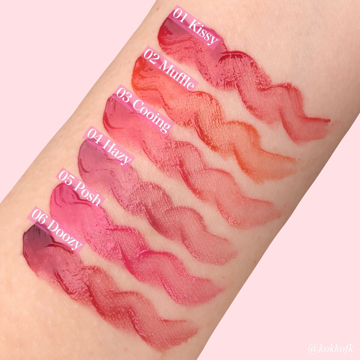 フォギーブラーティント/HOLIKA HOLIKA/リップティントを使ったクチコミ(6枚目)