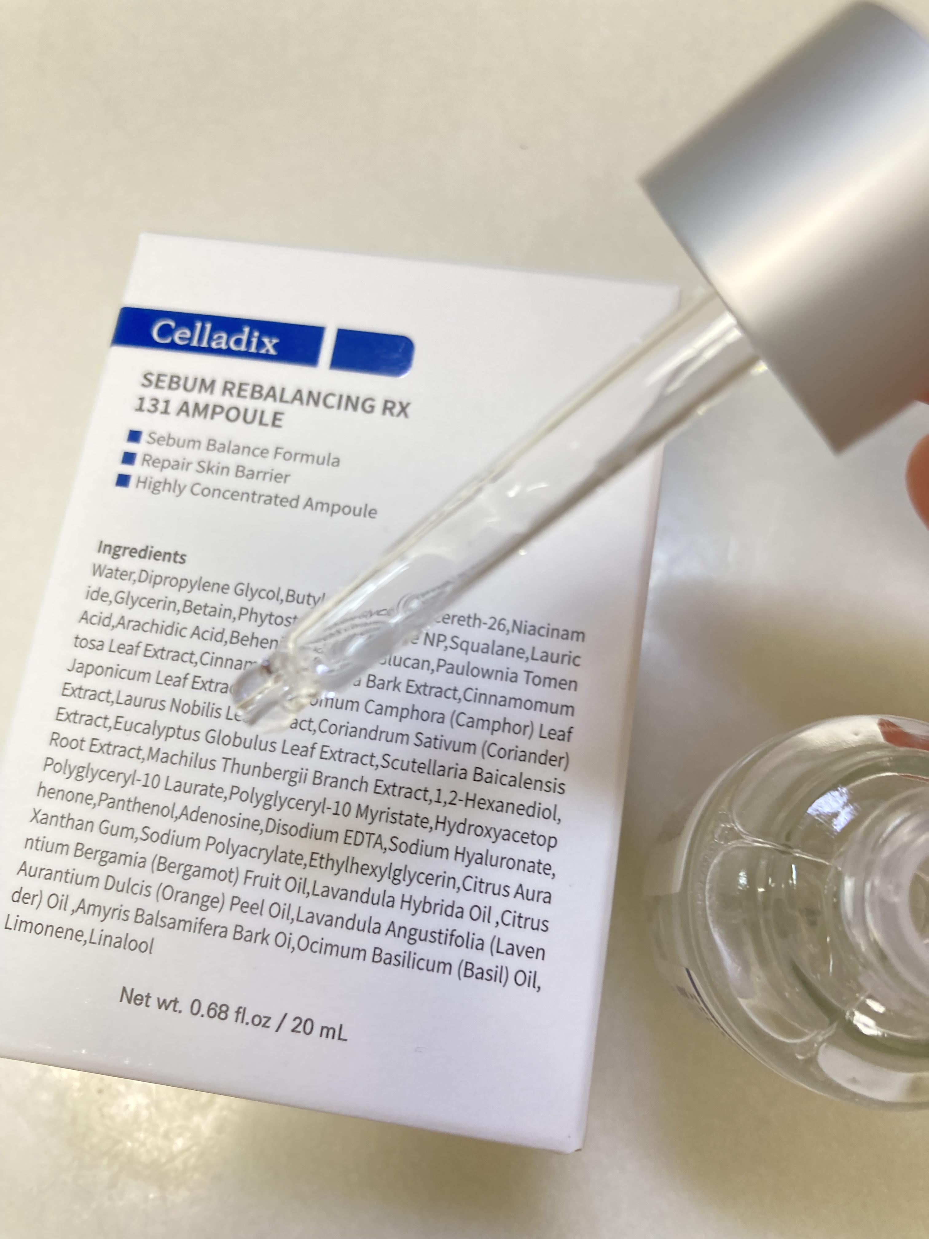 131 ポア クリアリング セラム/Celladix/美容液を使ったクチコミ（3枚目）