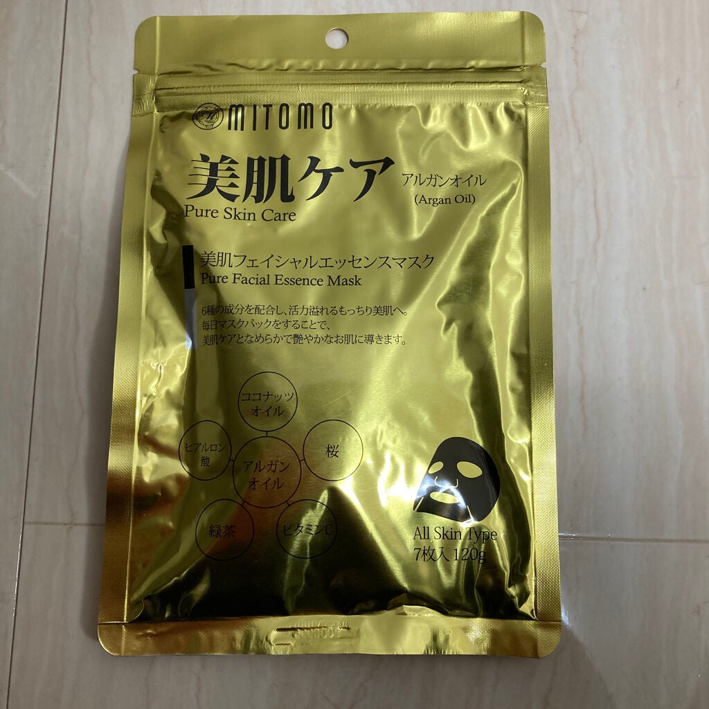 美肌ケア フェイシャルマスク/MITOMO/シートマスク・パックを使ったクチコミ(2枚目)